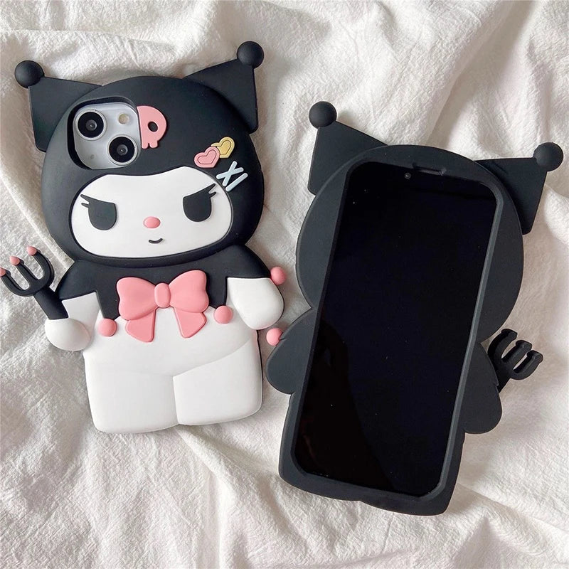 Cartoon Silicon Soft Phone Case for iPhone 15 Pro Max 13 Pro X XS XR 11 12 Pro 13 14 Plus