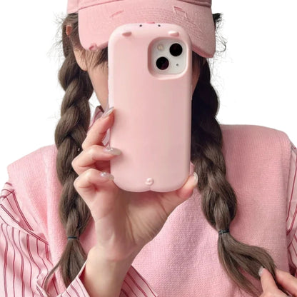 Cartoon Cute 3d Pig Phone Case for IPhone16 15 14 13 12ProMax Plus high quality Silicone Anti-drop Shockproof  Protective Cover