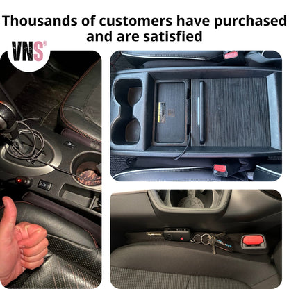 The Original Trademark Registered Car Seat Gap Filler - Between Seats Console Organizer, Set of 2 PCS