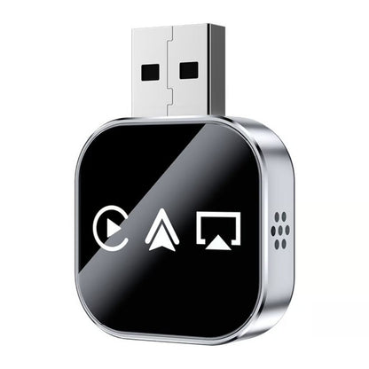 2026 Upgrade 3 in 1 Wireless Carplay Mirror Link Adapter for iPhone/Apple/Android Phone, wired to wireless Carplay adapter