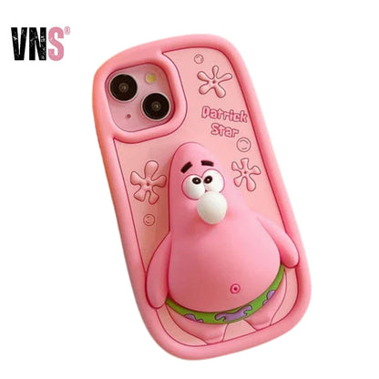 Cartoon Rubber Silicon Soft Phone Case for iPhone 11 12 12 Pro 13 14 15 Pro Max 13 Pro 14 Pro
