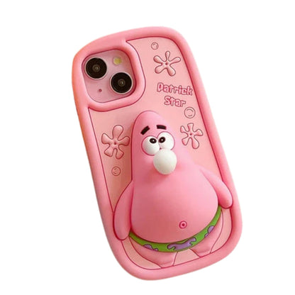Cartoon Rubber Silicon Soft Phone Case for iPhone 11 12 12 Pro 13 14 15 Pro Max 13 Pro 14 Pro