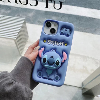 3D Silicon Soft Phone Case for iPhone SE 7 8 Plus X XS XR 11 12 Pro 13 Pro Max 14 Plus 15 Pro Max