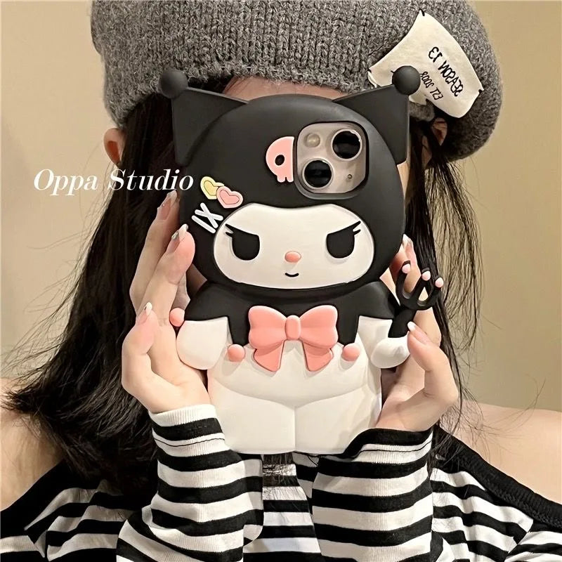 Cartoon Silicon Soft Phone Case for iPhone 15 Pro Max 13 Pro X XS XR 11 12 Pro 13 14 Plus