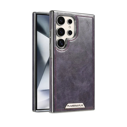 High End Leather Magnetic Phone Case, For Samsung Galaxy S25 S24 S23 Ultra S25 Plus,wireless charging, anti drop protective case
