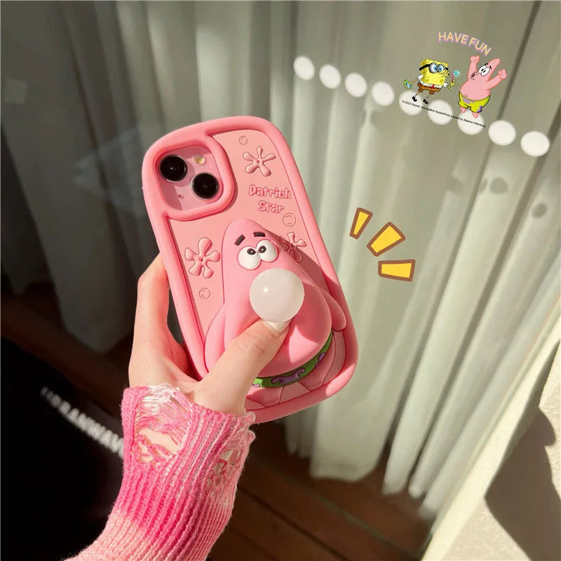 Cartoon Rubber Silicon Soft Phone Case for iPhone 11 12 12 Pro 13 14 15 Pro Max 13 Pro 14 Pro