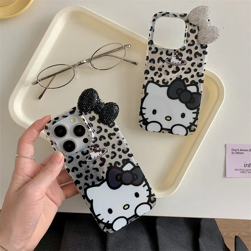 For Samsung Galaxy S21 Ultra S22 S23 S24 Plus S20 FE A31 A51 A30S A50 Hot Bowknot Lustre Lining Hard High Phone Case