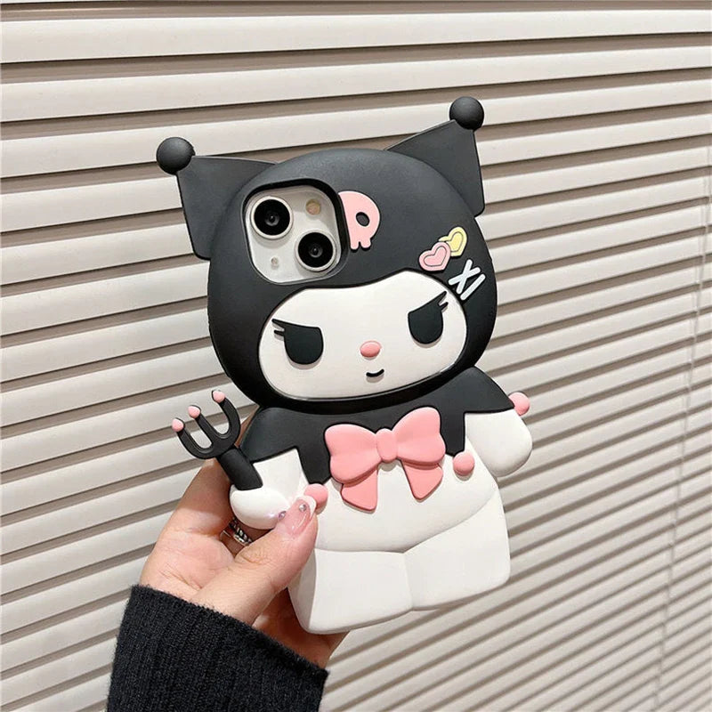 Cartoon Silicon Soft Phone Case for iPhone 15 Pro Max 13 Pro X XS XR 11 12 Pro 13 14 Plus