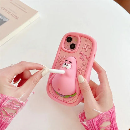 Cartoon Rubber Silicon Soft Phone Case for iPhone 11 12 12 Pro 13 14 15 Pro Max 13 Pro 14 Pro