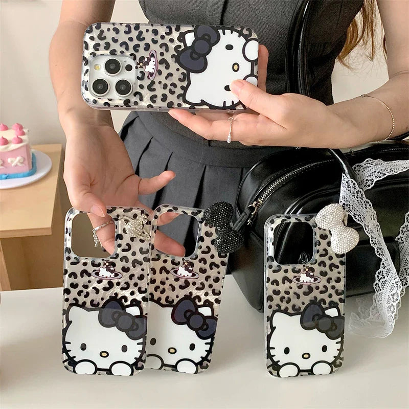 For Samsung Galaxy S21 Ultra S22 S23 S24 Plus S20 FE A31 A51 A30S A50 Hot Bowknot Lustre Lining Hard High Phone Case