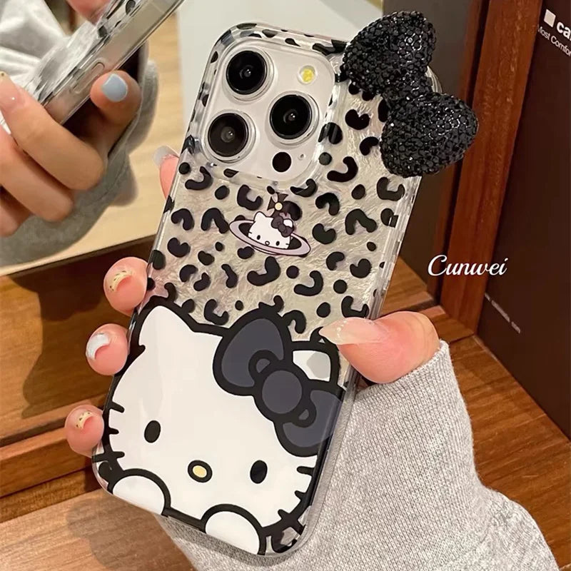 For Samsung Galaxy S21 Ultra S22 S23 S24 Plus S20 FE A31 A51 A30S A50 Hot Bowknot Lustre Lining Hard High Phone Case