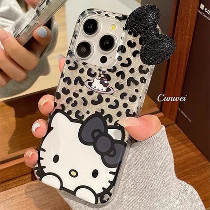 For Samsung Galaxy S21 Ultra S22 S23 S24 Plus S20 FE A31 A51 A30S A50 Hot Bowknot Lustre Lining Hard High Phone Case