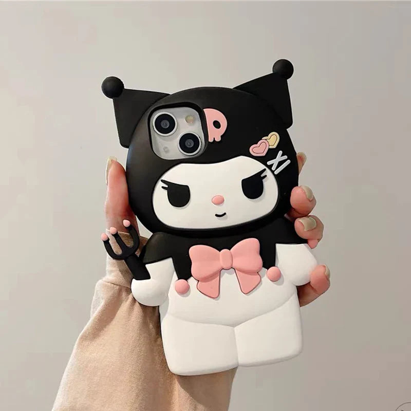 Cartoon Silicon Soft Phone Case for iPhone 15 Pro Max 13 Pro X XS XR 11 12 Pro 13 14 Plus