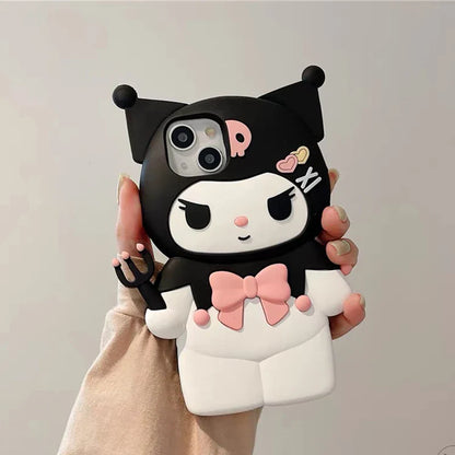 Cartoon Silicon Soft Phone Case for iPhone 15 Pro Max 13 Pro X XS XR 11 12 Pro 13 14 Plus