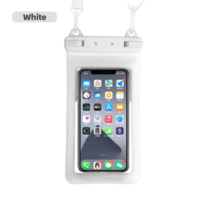Waterproof Phone Case Swimming Bags Water proof Bag Mobile Phone Pouch PV Cover for iPhone 12 11 Pro Max 8 Huawei Xiaomi Redmi